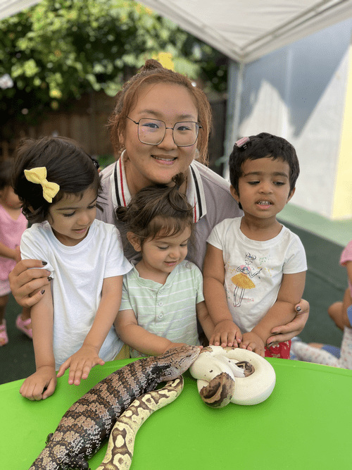 child smiling